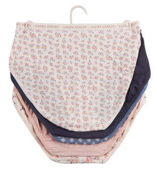 Thumbnail 2: Laura Ashley Women's 5 Pk Super Soft Micro Brief Panties 