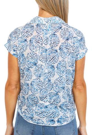 Thumbnail 2: Casey Key Women's Floral Print Top 