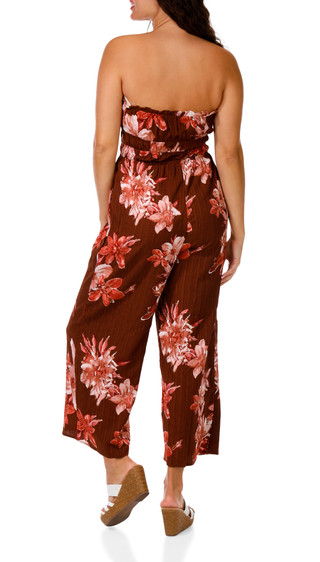 Thumbnail 2: Pie In The Sky Women's Floral Print Jumpsuit  