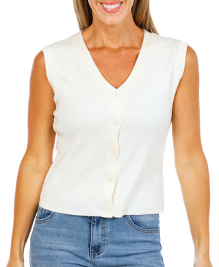 Thumbnail 1: Thread & Supply Women's Solid Sweater Vest  