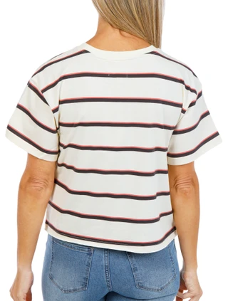 Thumbnail 2: Thread & Supply Women's Strip Print Top  