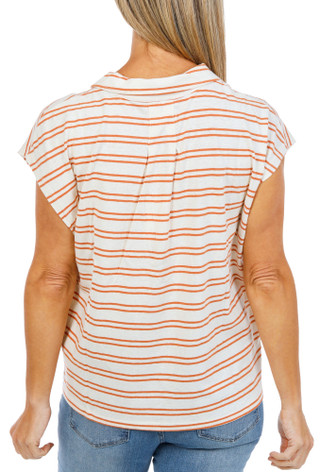 Thumbnail 2: Thread & Supply Women's Stripe Print Top  