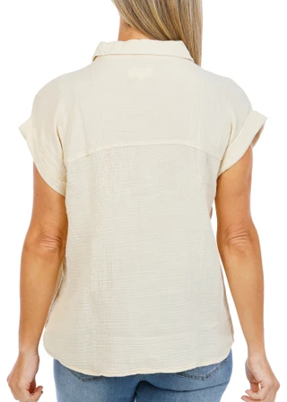 Thumbnail 2: Thread & Supply Women's Soft Button Down Top  