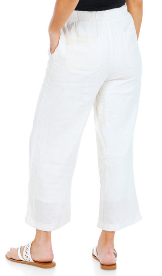 Thumbnail 2: Thread & Supply Women's Solid Linen Pants  