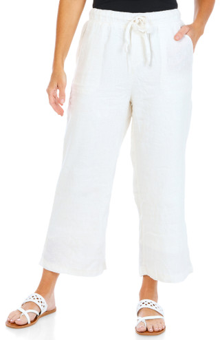 Thumbnail 1: Thread & Supply Women's Solid Linen Pants  