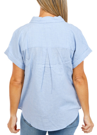 Thumbnail 2: Thread & Supply Women's Solid Button Down Top  