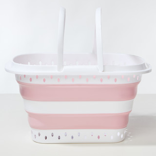 Thumbnail 2: Lifestyle Collapsible Laundry Basket with Handles 
