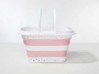Thumbnail 4: Lifestyle Collapsible Laundry Basket with Handles 