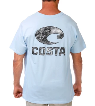 Thumbnail 1: COSTA Men's Short Sleeve Graphic Logo Tee 