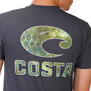 Thumbnail 2: COSTA Men's Short Sleeve Graphic Logo Tee 