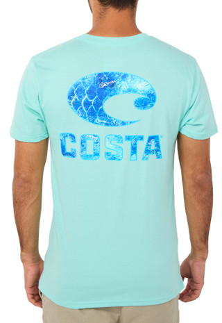 Thumbnail 1: COSTA Men's Short Sleeve Graphic Logo Tee 