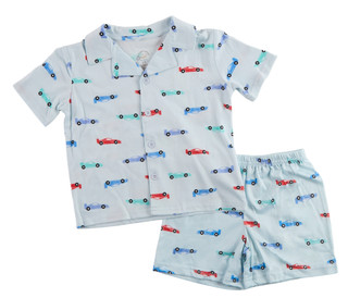Thumbnail 2: Cutie Pie Baby Toddler Boys 2 Pc Pajama Shorts Set 