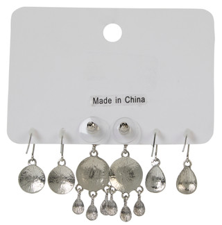 Thumbnail 2: C&C 3 Pk Earrings 