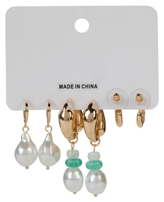 Thumbnail 2: C&C 3 Pk Earrings 