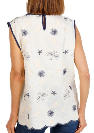 Thumbnail 2: Ana & Rose Women's Sleeveless Butterfly Tank Top 