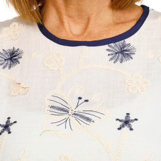 Thumbnail 3: Ana & Rose Women's Sleeveless Butterfly Tank Top 