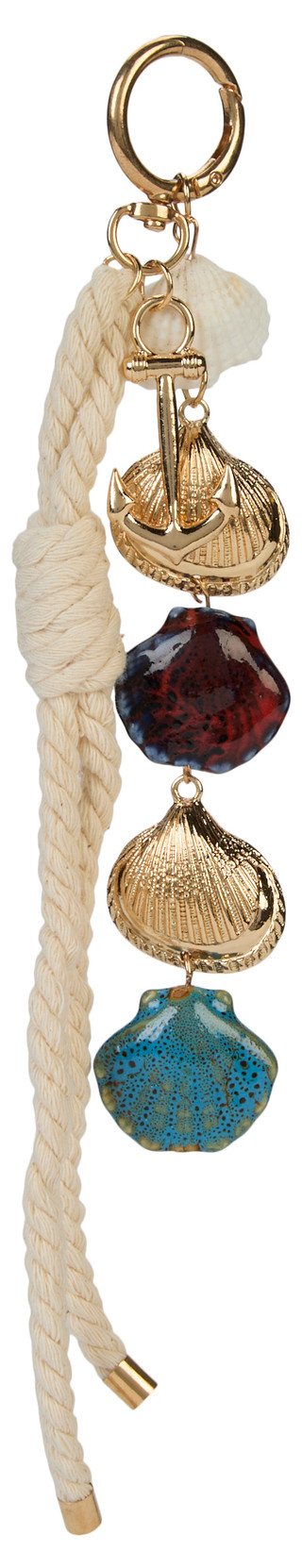 Thumbnail 1: C&C Seashell Rope Bag Charm 