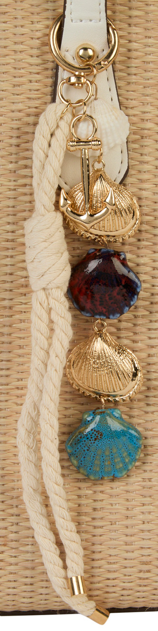 Thumbnail 2: C&C Seashell Rope Bag Charm 