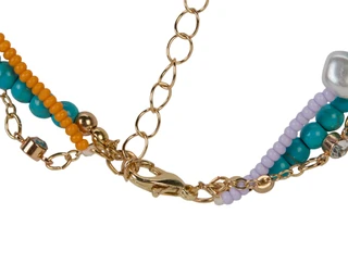 Thumbnail 2: C&C Triple Row Beaded Necklace 