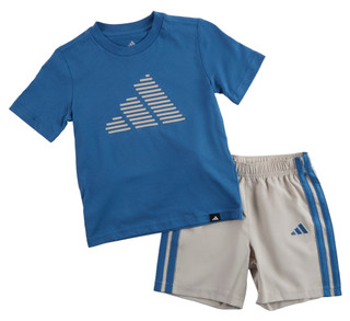 Thumbnail 1: Adidas Little Boys Active 2 Pc Shorts Set 