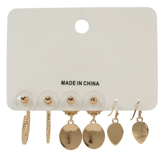 Thumbnail 2: C&C 3 Pk Earrings 