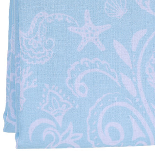 Thumbnail 2: Caribbean Joe 70x72 Woven Shower Curtain 