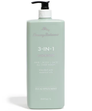 Thumbnail 1: TOMMY BAHAMA 3‑in‑1 Hair, Body & Face Wash - Eucalyptus Mint, 33.8 fl oz 