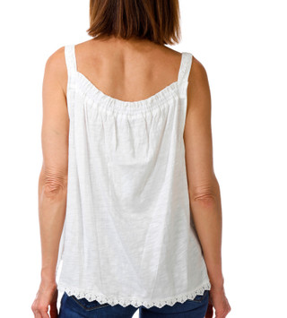 Thumbnail 3: Democracy Women's Sleeveless Embroidered Tank 