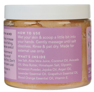 Thumbnail 2: Bare Botanicals 24 oz Himalayan Lavender Citrus Body Scrub 