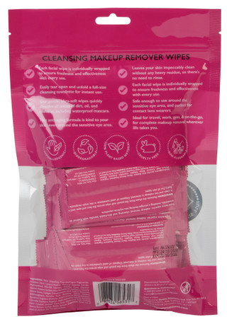 Thumbnail 2: Skincare Cosmetics 30 Pk Retinol Cleansing Makeup Removing Wipes 