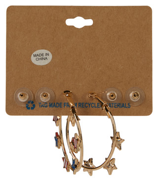 Thumbnail 2: Celebrate 3 Pk Americana Earrings 