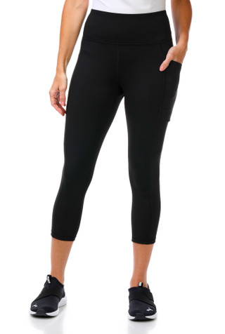 Thumbnail 1:  Kensie Women's Active Cargo Capri Leggings 