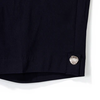 Thumbnail 2: Coral Bay Women's Gold Shell Hem Shorts 