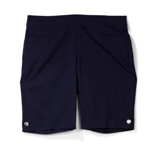 Thumbnail 1: Coral Bay Women's Gold Shell Hem Shorts 