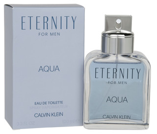 Thumbnail 1: Calvin Klein Men's Aqua Eau De Toilette 3.3 oz 