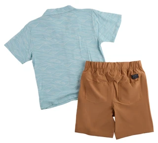 Thumbnail 2: Ben Sherman Boys 2 Pc Shorts Set 