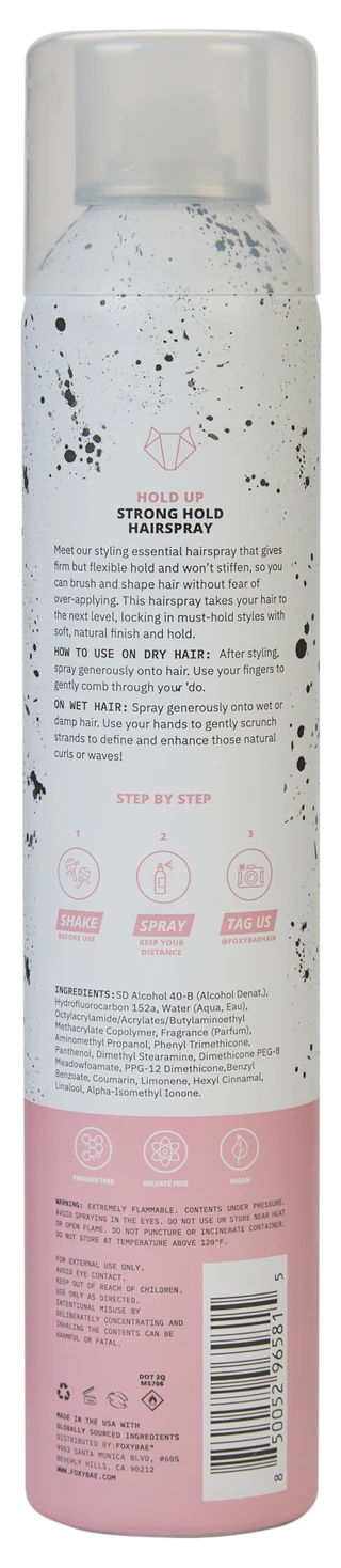 Thumbnail 4: Foxybae 7 oz Strong Hold Hairspray 