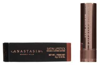 Thumbnail 3: Anastasia Beverly Hills Praline Satin Lipstick 