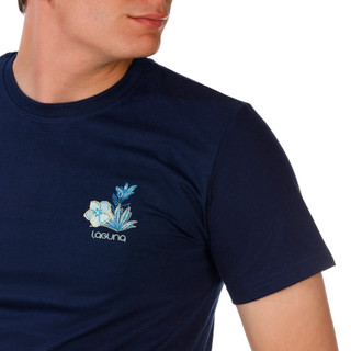 Thumbnail 3: Laguna Men's Short Sleeve Graphic Logo Tee 