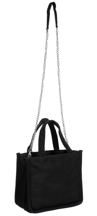 Thumbnail 2: AMERICA AND BEYOND Nightfall Beaded Tote Bag 