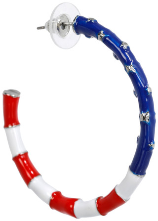 Thumbnail 2: Celebrate 3 Pk Americana Stud & Hoop Earrings 