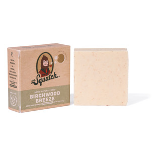 Thumbnail 1: DR. SQUATCH Men’s Natural Bar Soap – Birchwood Breeze, 5 oz 