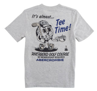 Thumbnail 2: Abercrombie & Fitch Boys Tee Time T-Shirt 