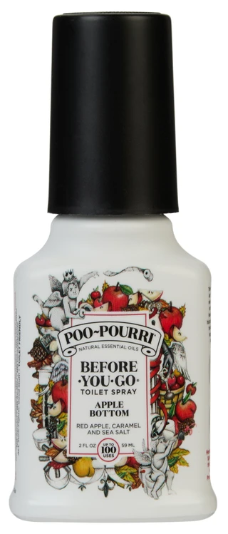 Thumbnail 1: POO-POURRI 2 oz Apple Bottom Toilet Spray 