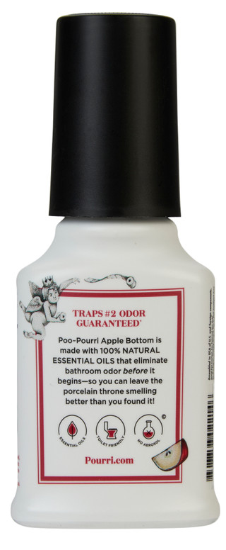 Thumbnail 2: POO-POURRI 2 oz Apple Bottom Toilet Spray 