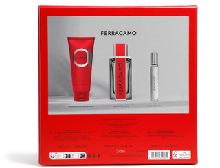 Thumbnail 3: FERRAGAMO Men's Red Eau De Parfum 3 Piece Set 3.4 oz 