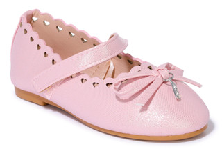 Thumbnail 1: Bebe Girls Cut Out Ballet Flats 