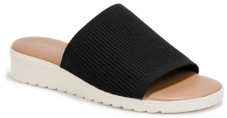 Thumbnail 1: Kensie Womens Ellie Wedge Slide Sandals 