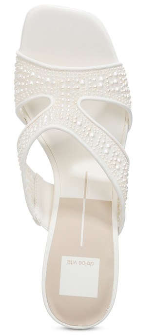 Thumbnail 3: Dolce Vita Womens Gitel Pearl Heels 