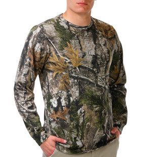 Thumbnail 2: TRUE TIMBER Men's Long Sleeve Performance Shirt 
